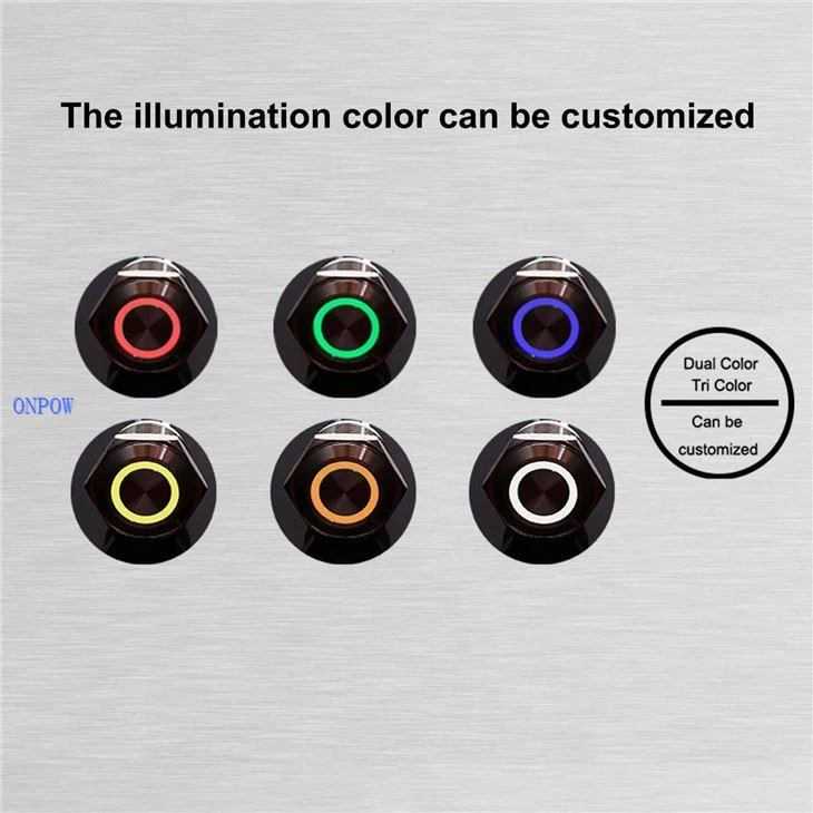 Customizable Push Button Switch